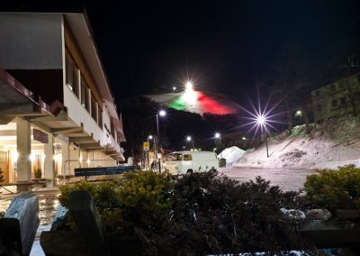 LIGHTING DESIGN TRICOLORE AL TERMINILLO Stefano Scarani Designer