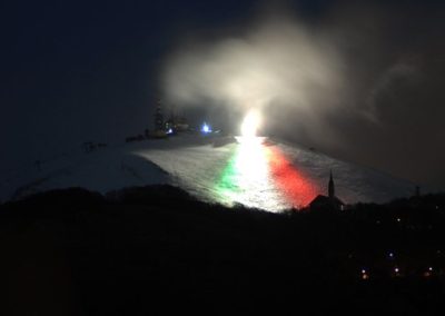 LIGHTING DESIGN TRICOLORE AL TERMINILLO Stefano Scarani Designer