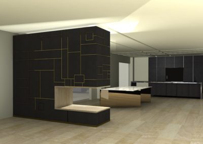 INTERIOR DESIGN LIVING ROOM FIREPLACE Stefano Scarani Designer