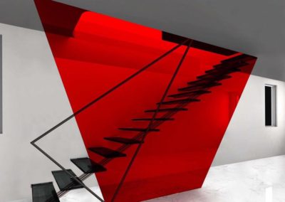 INTERIOR DESIGN LIVING STAIRCASE Stefano Scarani Designer