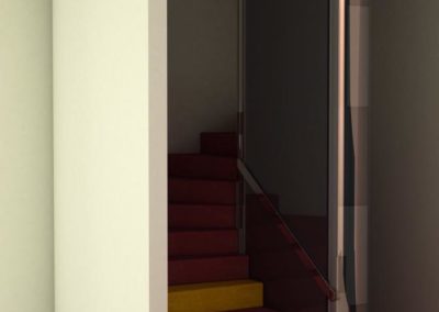 INTERIOR DESIGN FABRIC STAIRCASE Stefano Scarani Designer