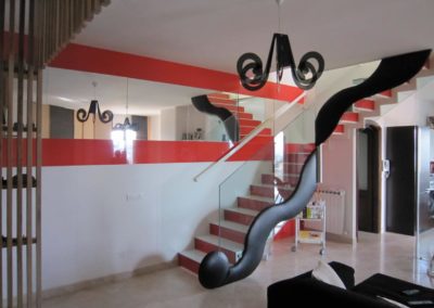 INTERIOR DESIGN LIVING STAIRCASE Stefano Scarani Designer