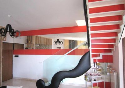 INTERIOR DESIGN LIVING STAIRCASE Stefano Scarani Designer