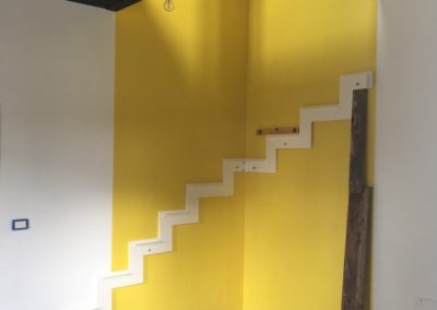INTERIOR DESIGN painting a staircase Stefano Scarani