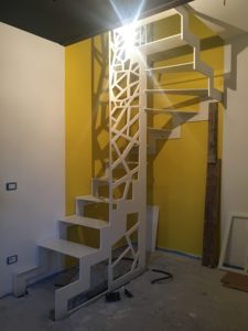 INTERIOR DESIGN painting a staircase Stefano Scarani