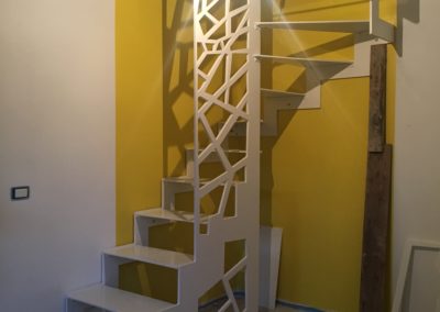 INTERIOR DESIGN painting a staircase Stefano Scarani