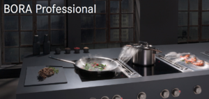 ARCHI-POINT.com BORA tecnologie per cucina con Piano induzione e cappa integrata