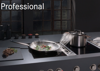 ARCHI-POINT.com BORA tecnologie per cucina con Piano induzione e cappa integrata