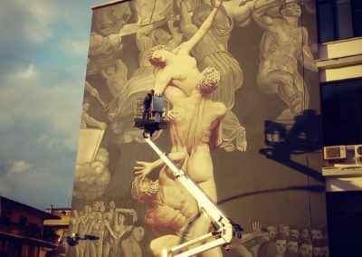 scaranidesigner Ratto delle Sabine /feat/ Giudizio Universale #Ozmo