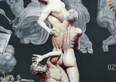 scaranidesigner Ratto delle Sabine /feat/ Giudizio Universale #Ozmo