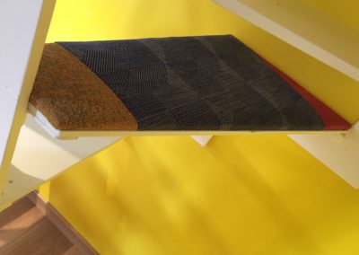 scaranidesigner soft staircase, iron & textiles